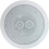 e-audio 60w 8 Ohm Round Ceiling Speaker With Dual Offset Tweeters 4