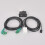 Car USB AUX in Plug Input Socket Adapter for BMW E63 E81 E87 E90 F10 F12 E70 X1 X3 X5 4