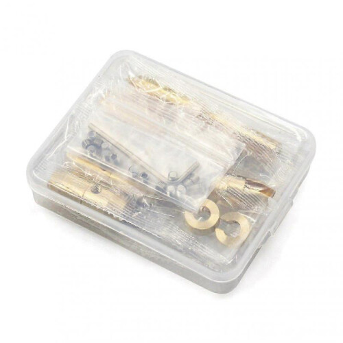 Motorcycle Reusable Brass Wheel Spoke Balance Weights Refill Kits 14pack MK3574 2