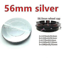 4pcs Opel 56mm 59mm 60mm 64mm 68mm Car Wheel Center Hub Caps Black Silver Rims Covers Auto Logo Badge Emblem Parts Accessories-Good