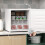 Homcom (White) HOMCOM 35L Tabletop Freezer with Removable Wire Shelf and Two Keys 6