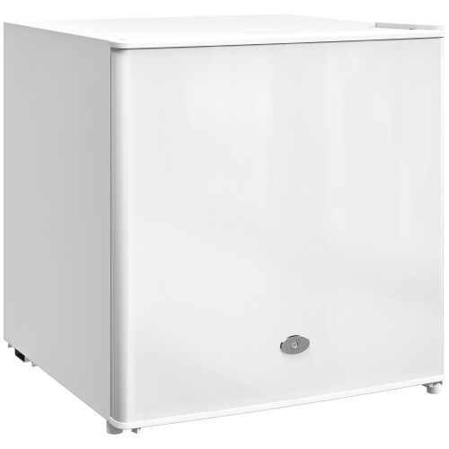 Homcom (White) HOMCOM 35L Tabletop Freezer with Removable Wire Shelf and Two Keys 1