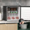Homcom (Black) HOMCOM 35L Tabletop Freezer with Removable Wire Shelf and Two Keys 6