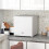 Homcom (White) HOMCOM 35L Tabletop Freezer with Removable Wire Shelf and Two Keys 1