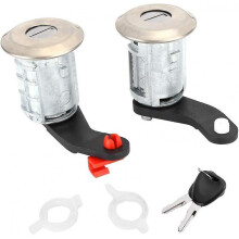 Left Right Door Lock Barrel Cylinder Set with 2 Keys 7701470944 Fit for Renault Master 1998-2016