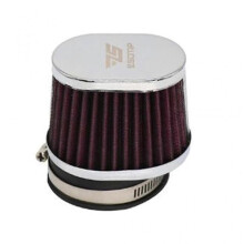 (55mm, Red) Universal 38 42 45 50 55 60mm Mushroom Head Motorcycle Carburetor Air Filter