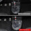 Car Carbon Fiber Central Gear Panel Control Panel Decal Interior Modification for Hyundai I10 2021 2022 3