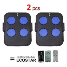 (2PCS) Newest Small Remote Control Replace Ecostar Rsc2 433 Hormann RSE2 433mhz Motor Liftronic 500 700 800