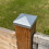 Selections Galvanized Steel Pyramid Shape Fence Post Caps (Pack of 10) 3