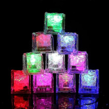 (seven colors) Light Up Ice Cubes, 12 Pack Multi Color Led Ice Cubes, Reusable Glowing Flashing Ice Cube For Club Bar Party