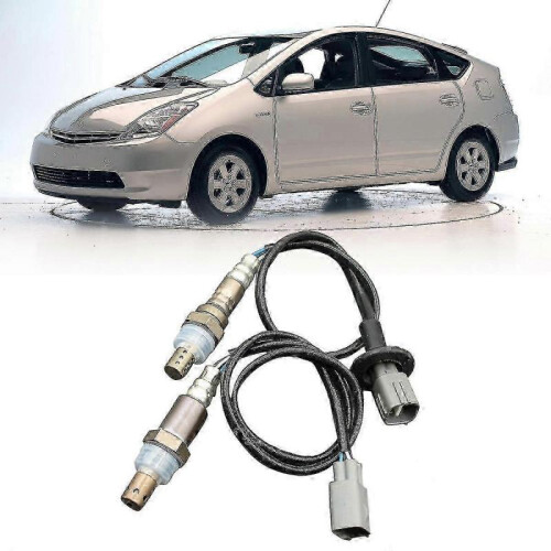 2pcs Oxygen O2 Sensor 1 & 2 for 04-07 2008 2009 Prius 1.5l Upper+lower 1