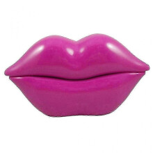 (Rose Red) Desktop Telephone Landline Mouth's Lips Shape Telephone Home Office Colorful
