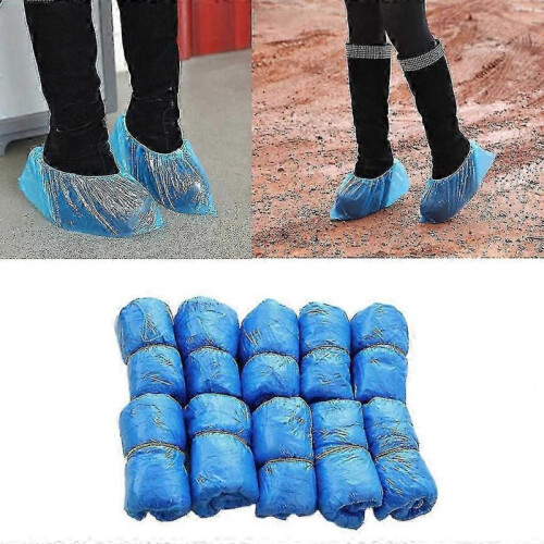 100pcs Boot Covers Shoe Covers Overshoes 2