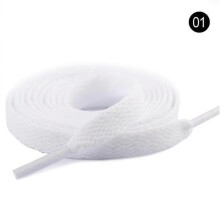 (120cm, White) 5 Pairs Flat Shoelaces Sneakers Laces,sports Shoe Laces,durable Shoe Laces S202412277634