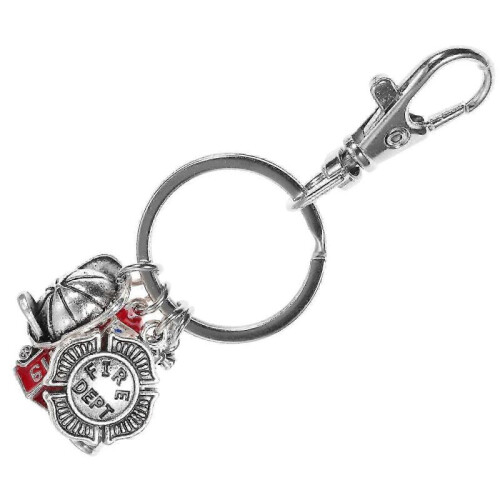 Fire Keychain Backpack Hanging Key Ring Fire Extinguisher Key Chain Bag Keychain Z 1