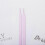 3 pair of 6 double-layer flat woven shoelaces (light purple) 1