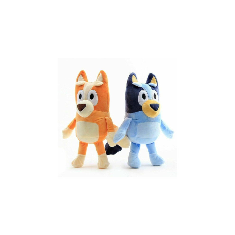 Xurikcoo 2Pc Bluey & Bingo Plush Toys - 28Cm | Kids' Soft Toys