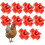 10pcs Water Nipple Chicken Feeder, Automatic Chicken Drinker, Chicken Drinker Plastic Water Bowl 5