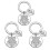 Keychain Keyring Graduation Gifts 2