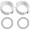 Spa Hot Tub Heater Split Nut Unions with Gasket/o-rings (2 Pack) 1