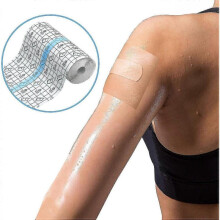 Tattoo Aftercare Waterproof Adhesive Bandage 2 m x 15 cm, Skin Healing Protective Bandages Transparent Stretch Wound Dressing Protection Film