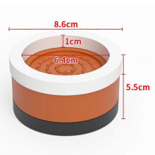 (F) 1PC Plastic Bed Risers New Adjustable Round Furniture Raise Blocks Heavy Duty Furniture Risers