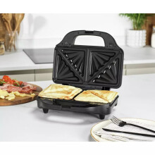 Salter EK6341MBLK Kuro XL 3-in-1 Snack Maker - Black