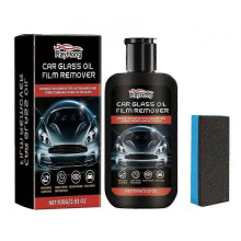 Car Glass Oil Film Cleaner, Car Windshield Decontamination Cleaning Multi-Purpose Cleaner