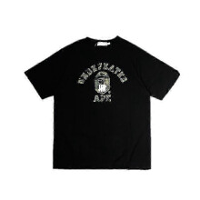 (L, 9) 2023 Japanese T-shirt For Men Aasual Letter Print Round Neck Short-sleeved Bapes T Shirts Short Sleeve Cotton Unisex T Shirt