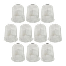 Plastic Plant Protection Bell Cloches with Ground Pegs (Pack of 10)
