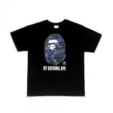 (XL, 17) 2023 Japanese T-shirt For Men Aasual Letter Print Round Neck Short-sleeved Bapes T Shirts Short Sleeve Cotton Unisex T Shirt