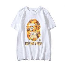 (XL, 14) 2023 Japanese T-shirt For Men Aasual Letter Print Round Neck Short-sleeved Bapes T Shirts Short Sleeve Cotton Unisex T Shirt