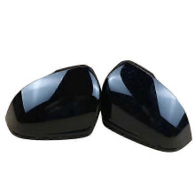 (Bright Black-Pair) Suitable For 18-22 Volvo Xc60 V90 S60 S90 Rearview Shell Rearview Mirror Cover Bright Black Frame
