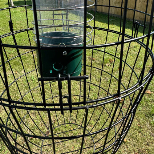 Selections Large Squirrel Proof Hanging Bird Feeder Protection Cage 2