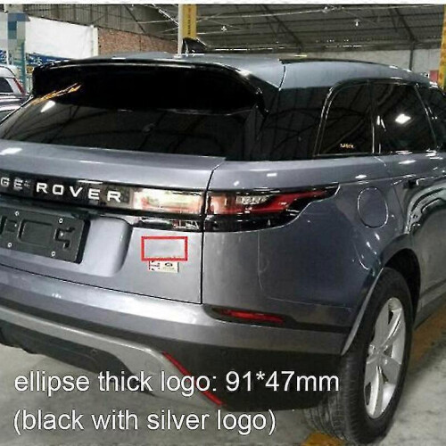 Gloss Black Letters Sport Hse Trunk Tailgate Nameplate Logo for Range Rover 2