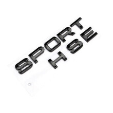 Gloss Black Letters Sport Hse Trunk Tailgate Nameplate Logo for Range Rover