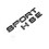 Gloss Black Letters Sport Hse Trunk Tailgate Nameplate Logo for Range Rover 1