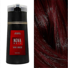 (Red) Nova Hair Dye Shampoo, Nova Hair Instant Dye Shampoo, Nova Hair Dye Shampoo,Nova Hair Instant Dye Shampoo for Men & Women