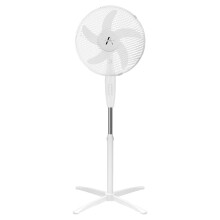 ALINI 16 Inch Oscillating Electric 3 Speed Stand Pedestal Cooling Fan WHITE