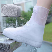 Waterproof rain shoe cover anti-sand anti-slip foldable reusable men and women rain boots rainy day outdoor riding fishing camping