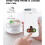 (White) IDiskk phone lock box with timer, suitable for Android iPhone timing lock box 2