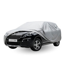 Funda protectora impermeable para coche HBcollection para exteriores, con apertura para maletero