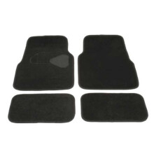 Car floor mats - ALLRIDE - Universal - Black - Set of 4 pieces - Non-slip Car