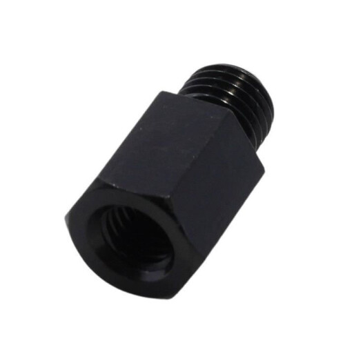 Spiegeladapter M8 auf M10 Rechtsgewinde schwarz Auto
