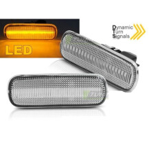 Paire Clignotant Repetiteur retroviseur Citroen C4 de 2004 a 2011 Clair Led Dynamique-37773099 Auto