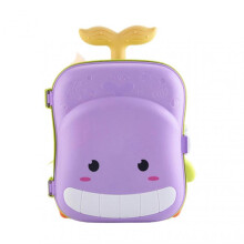 (Beach Style, The Whale Purple) Beach Sand Toy Set with Storage Suitcase Water Toy Set for Children Kids