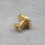 (30mm Knob) Satin Brass Octagonal Cabinet Handles 5