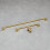 (160mm Handle) Satin Brass Octagonal Cabinet Handles 7