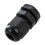 8 PCS PG7 Black Plastic Waterproof Cable Gland Connector 3-6.5mm 2