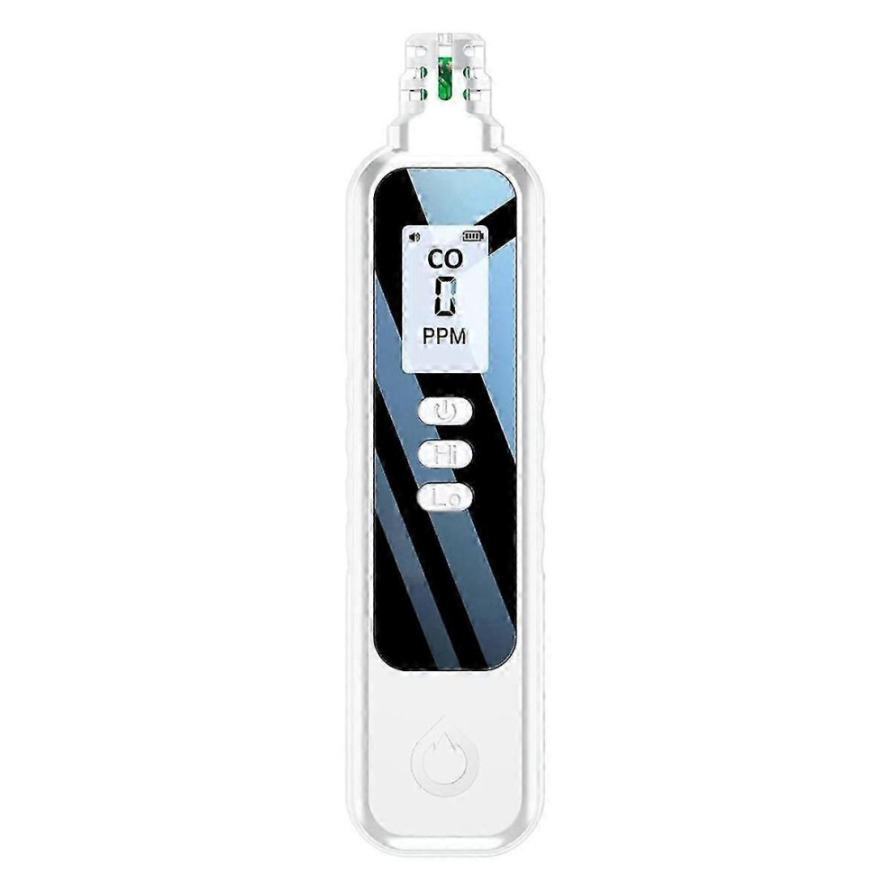 Portable Carbon Monoxide Detectors Suitable For Travel, Lcd Display Handheld Co Detector With 2 Aaa 9421490964596